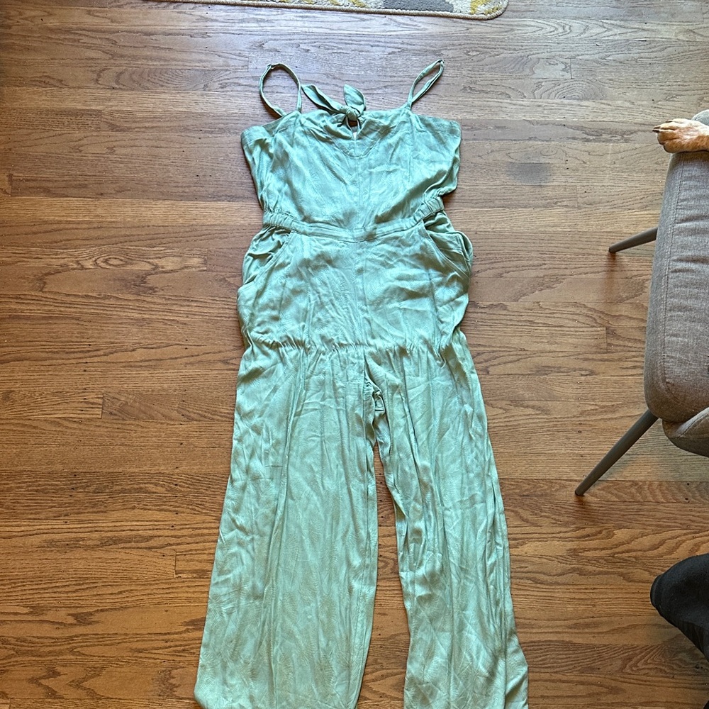 Roxy Light Green Jumpsuit